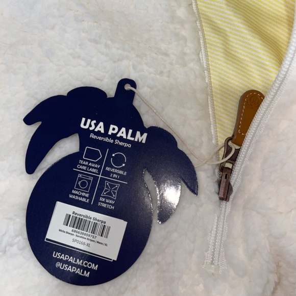 USA PALM Cozy White Sweater Ladies Size XL - Picture 4 of 8